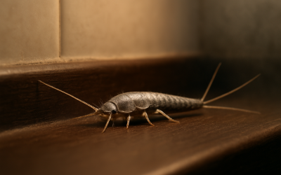 Zilvervisjes in huis en waarom ze steeds terugkomen