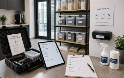 Van inspectie tot nabehandeling bij plaagdieren in bedrijf