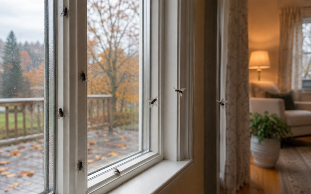 Waarom vliegen in huis bij dalende temperaturen vaker voorkomen